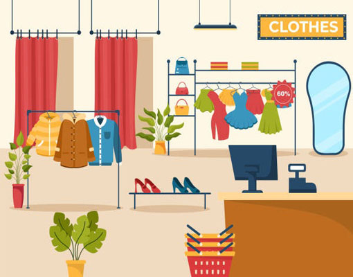 Textile store running Million Desk ERP